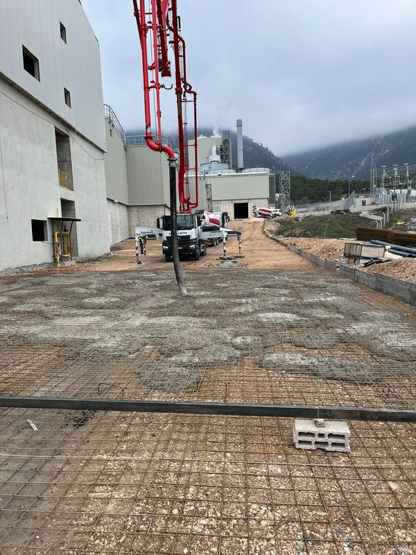 Baskı / desenli beton uygulaması