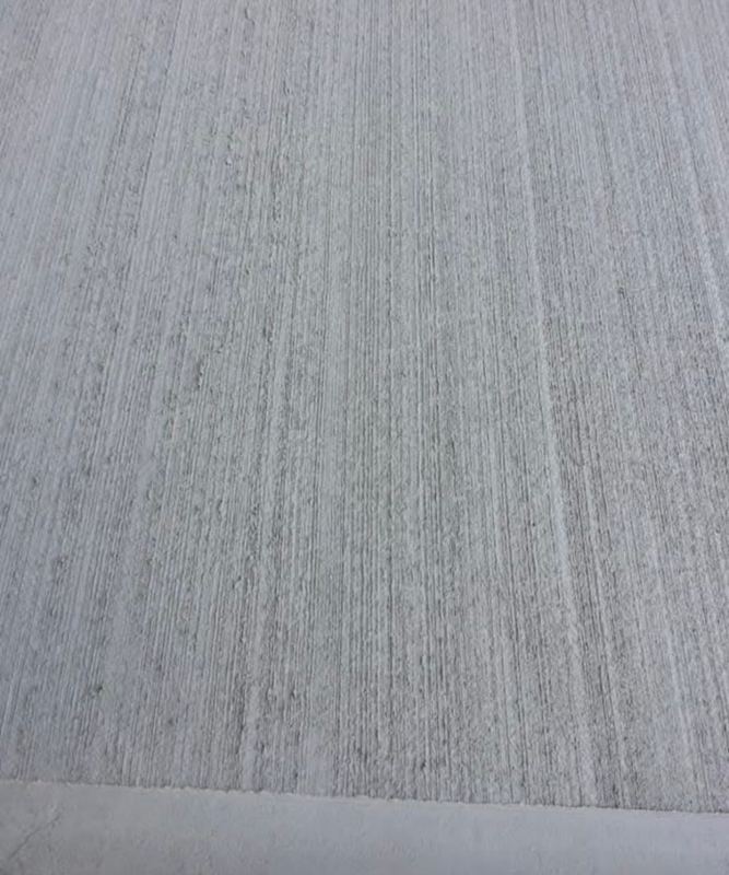 Fırçalı beton yüzey uygulaması